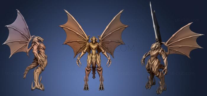 3D model Dragon V7plus (STL)